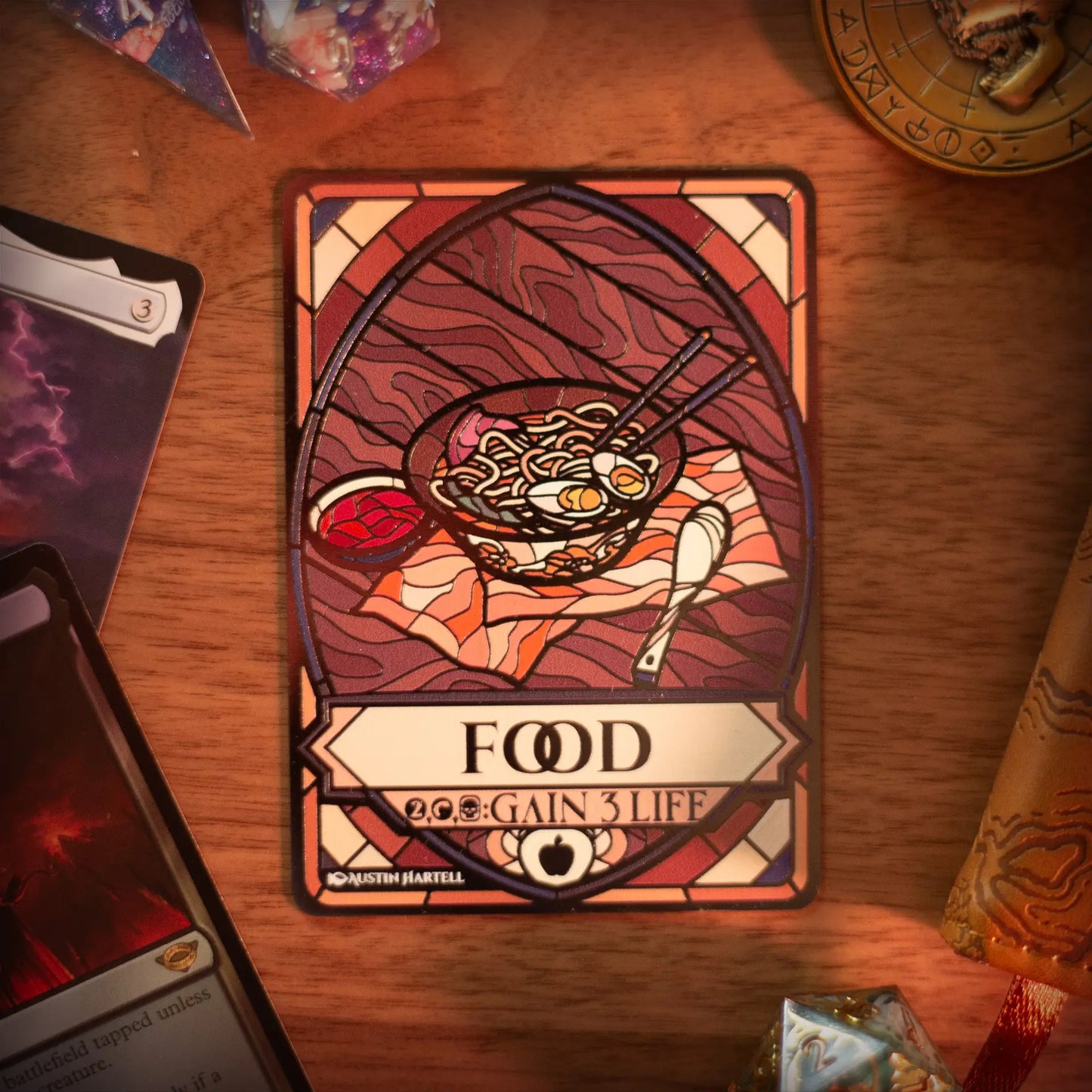 Lux Metal Token - Food image 1