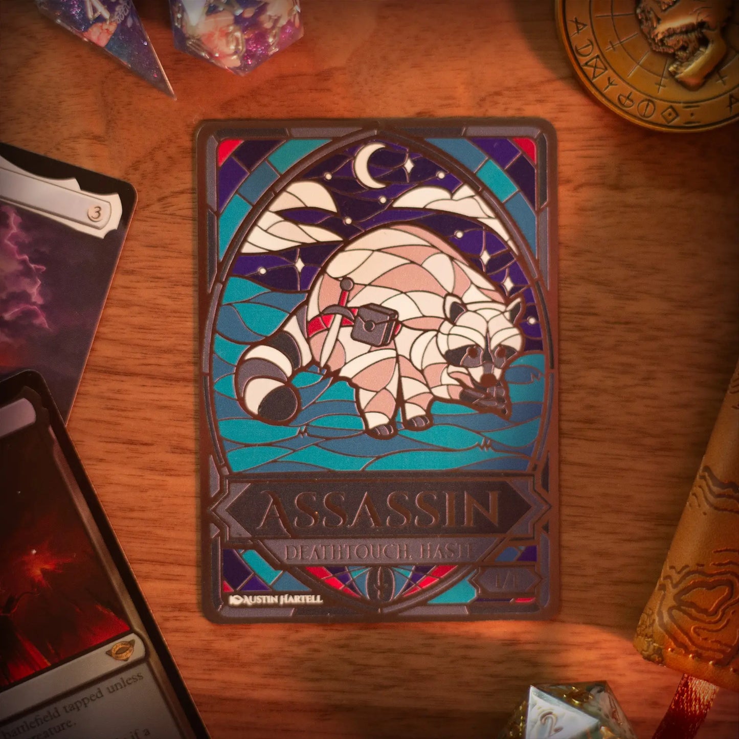 Lux Metal Token - Assassin image 1