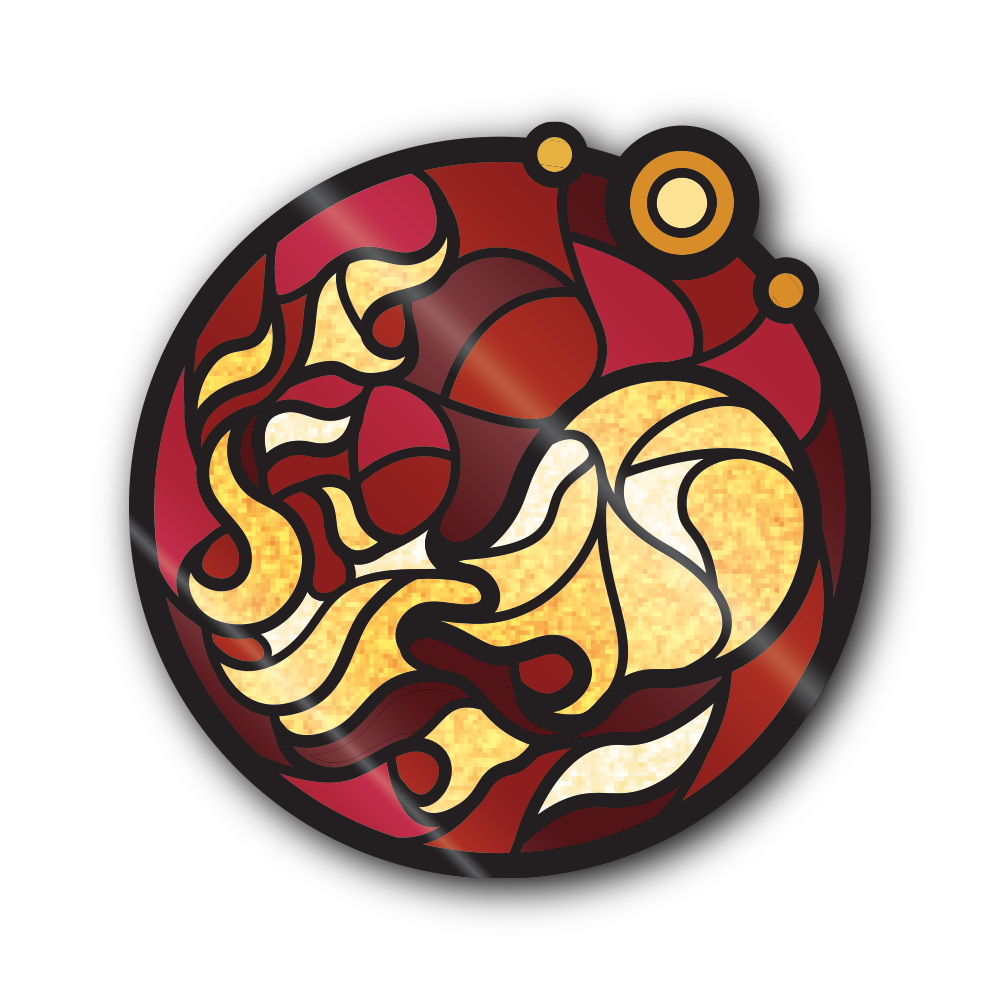 Pin - Mana(Red) image 0
