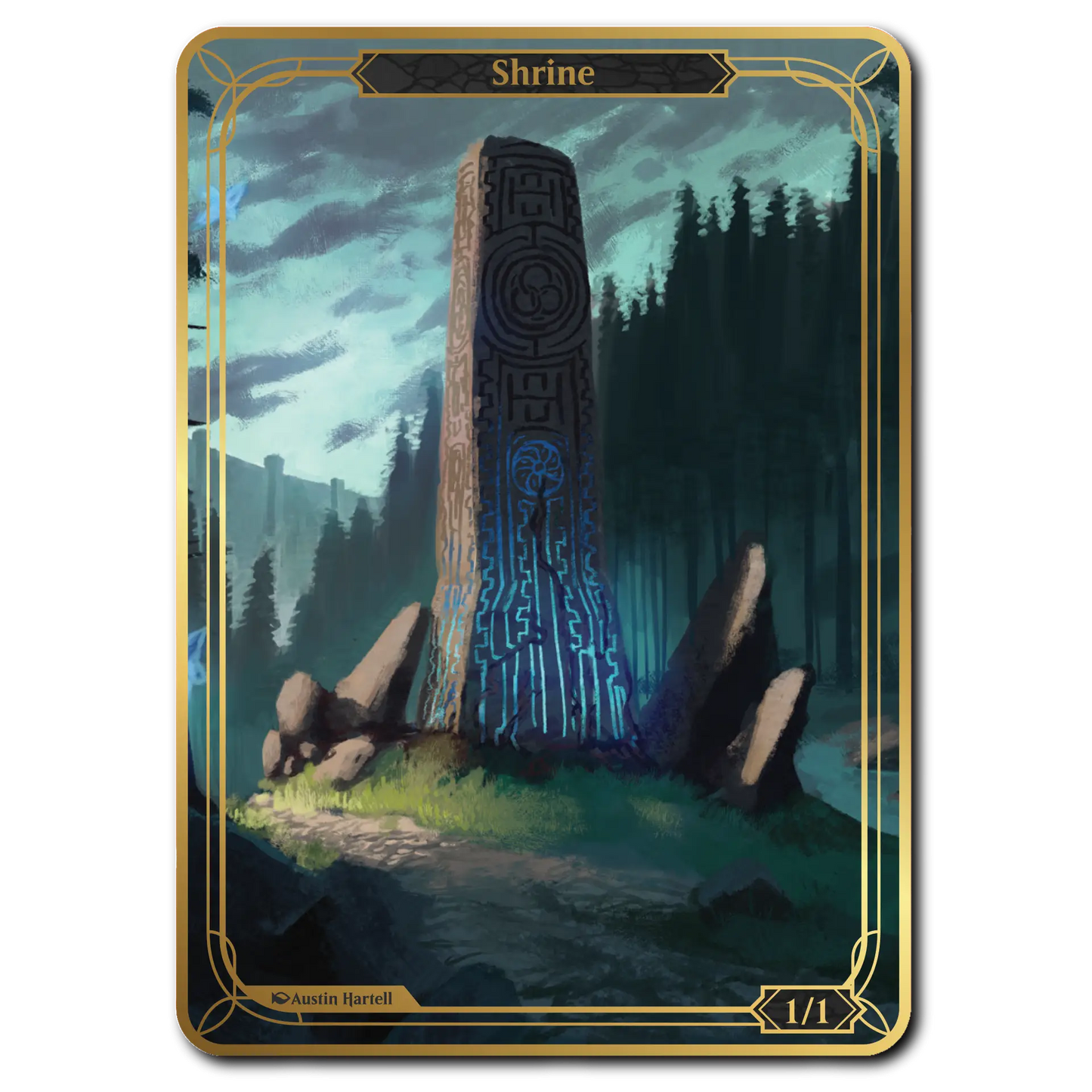 Lux Metal Token - Shrine image 2