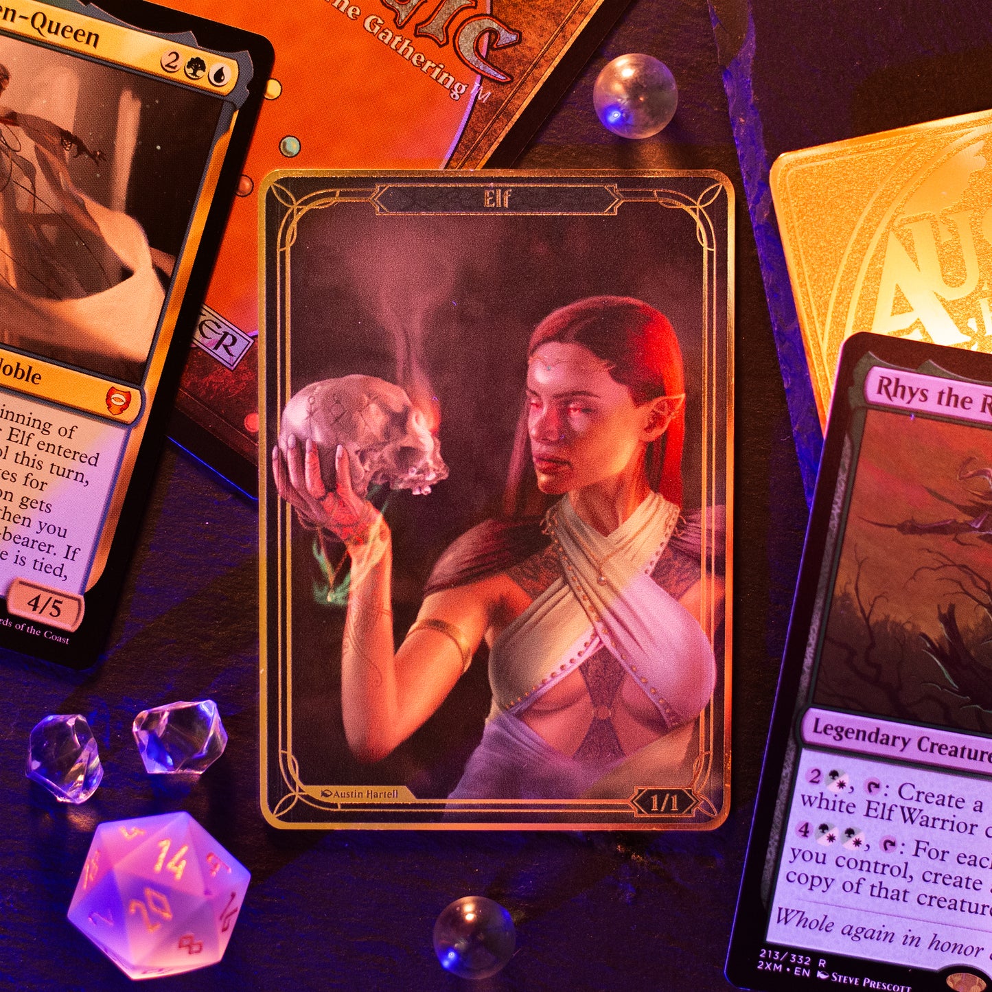 Lux Metal Token - Elf image 0