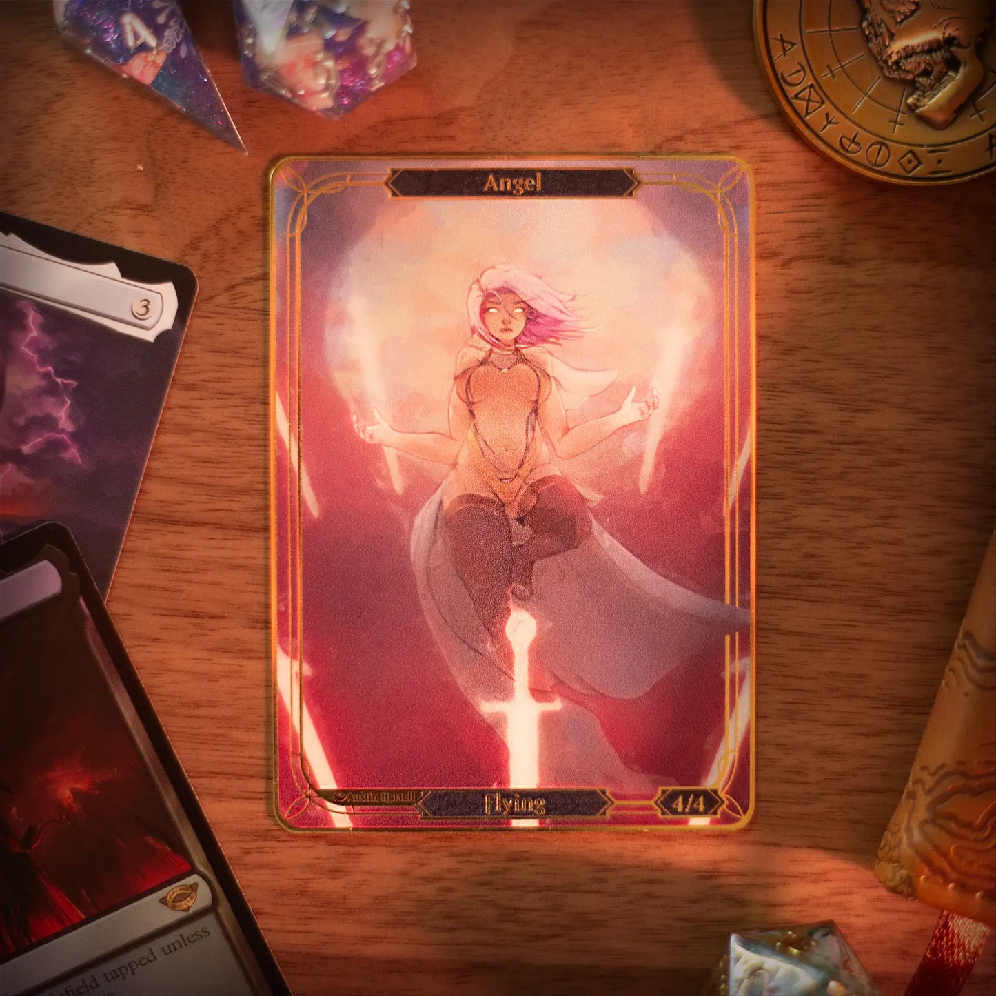 Lux Metal Token - Angel image 1
