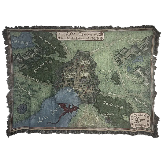 Tapestry - Map of Lake Geneva 50th Anniversary image 0