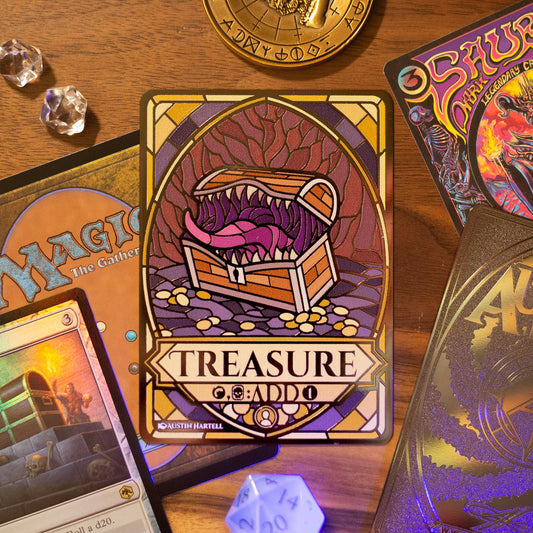 Lux Metal Token - Treasure(Mimick) image 0