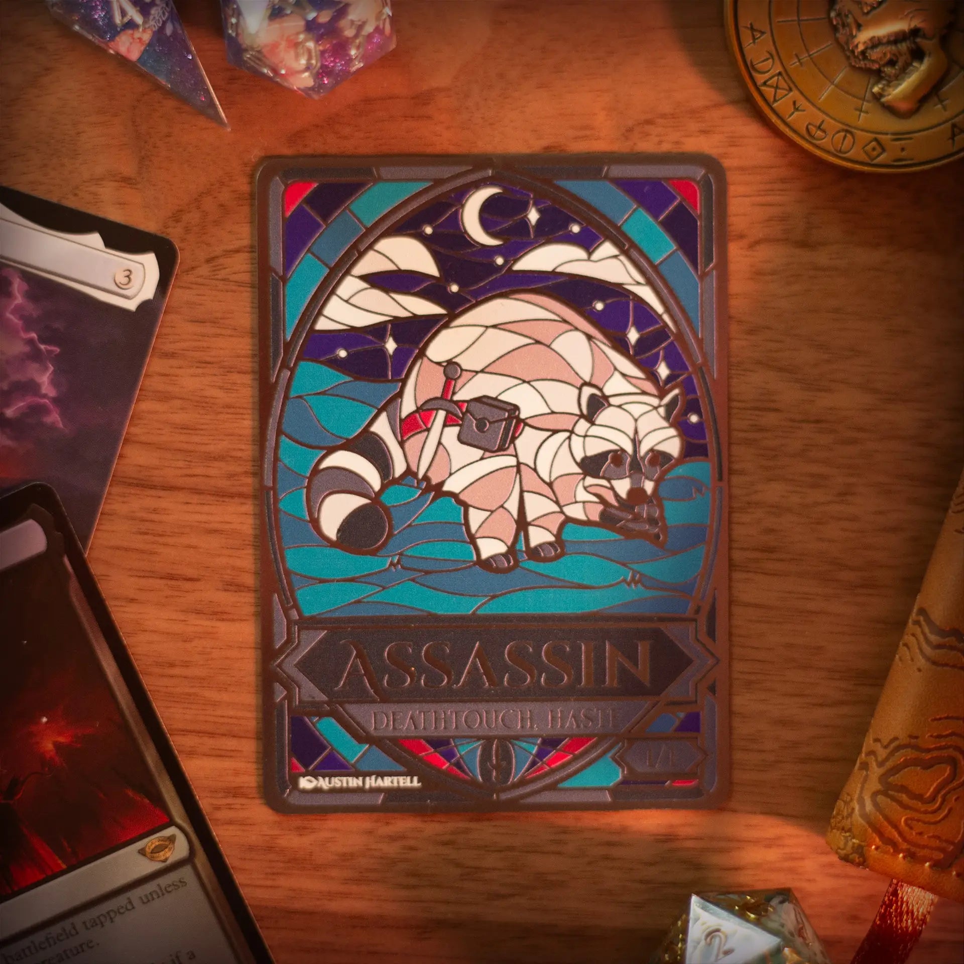 Lux Metal Token - Assassin image 1