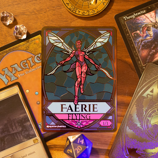 Lux Metal Token - Faerie image 0