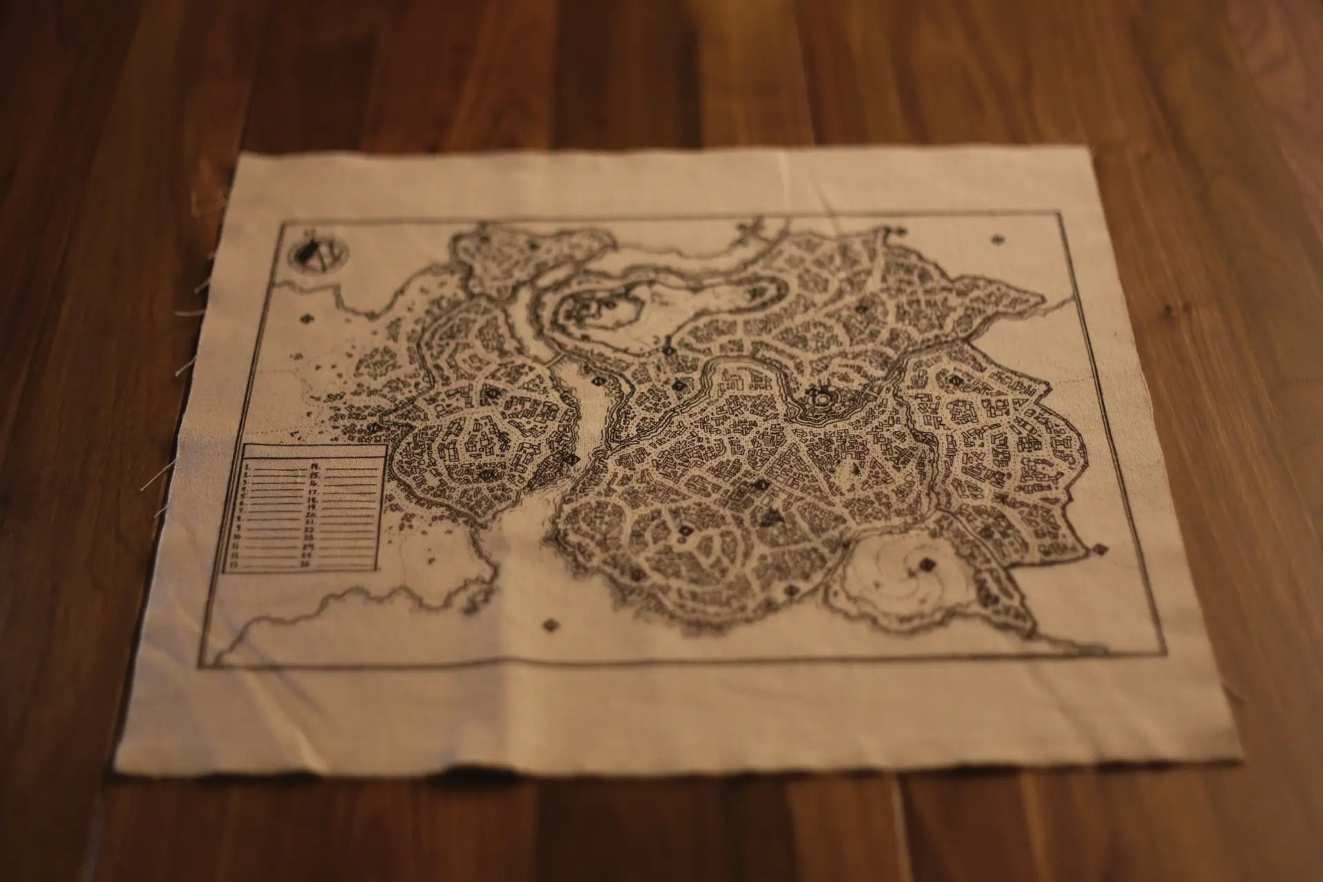 Cloth Map - Fill-In City image 1
