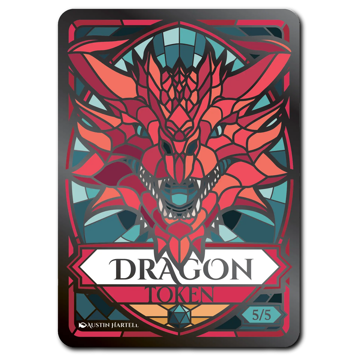 Lux Metal Token - Dragon 5/5 image 2