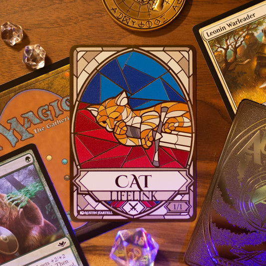 Lux Metal Token - Cat image 0
