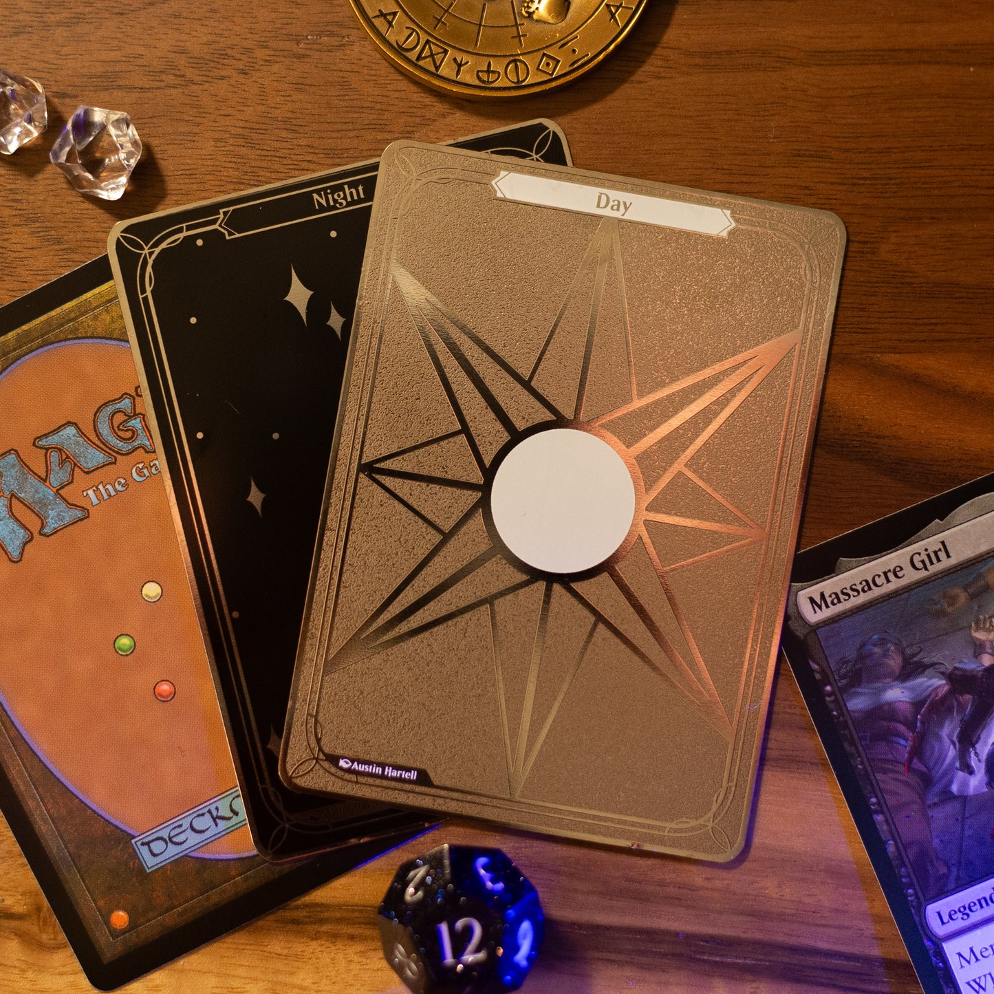 Lux Metal Token - Sun/Moon image 0
