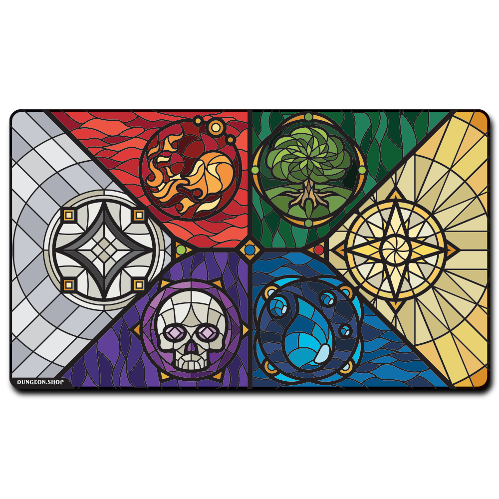 Playmat - Mana Symbols image 0