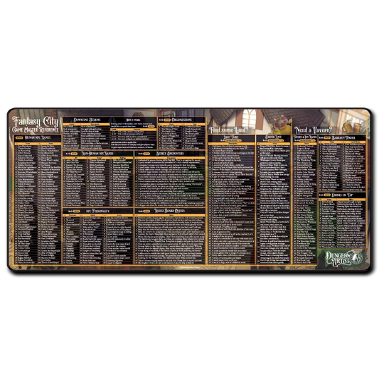 Playmat - Fantasy City Reference(XXL) image 0