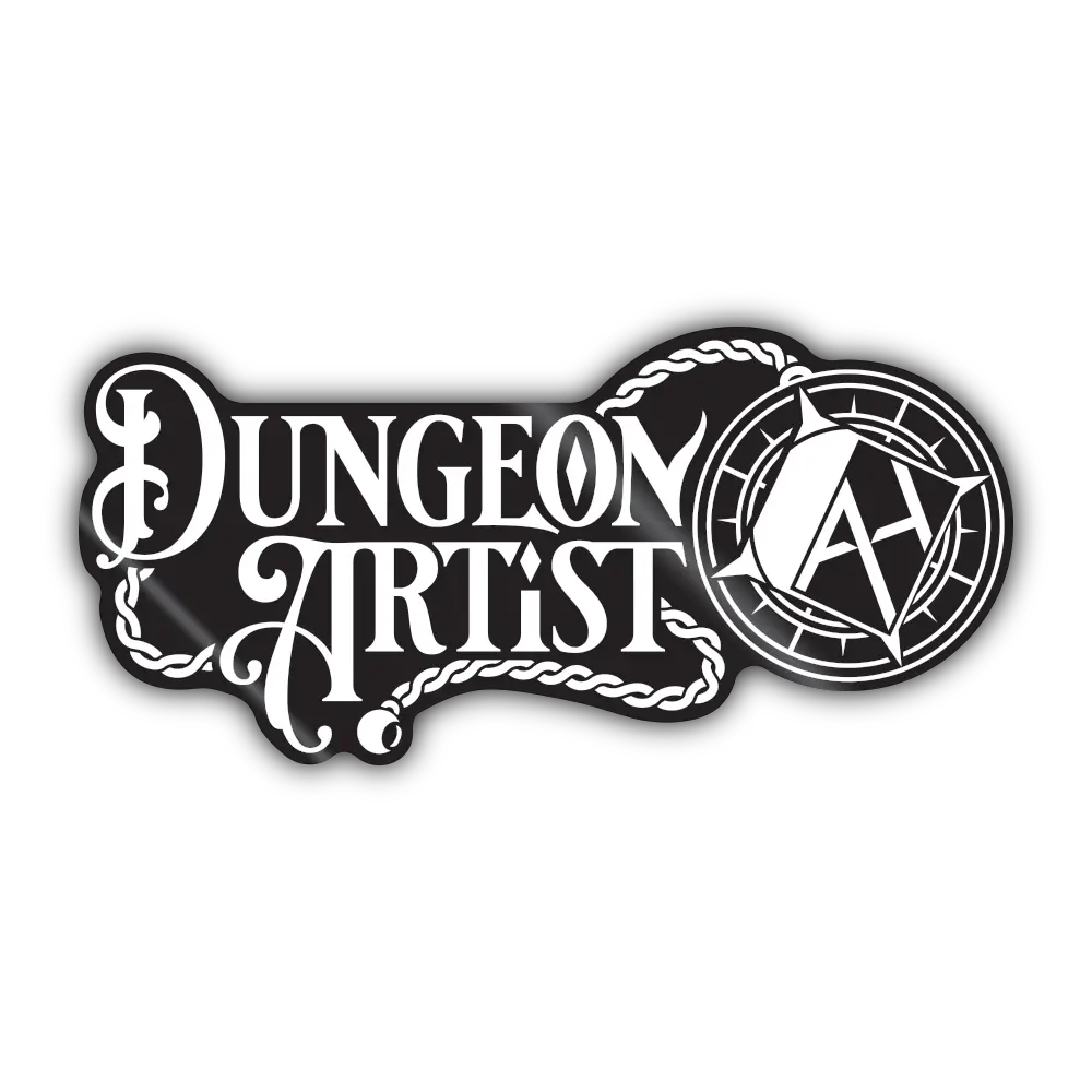 Pin - Dungeon Artist(White) image 0
