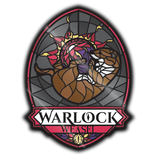 Pin - Warlock Weasel image 0