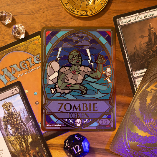 Lux Metal Token - Zombie image 0