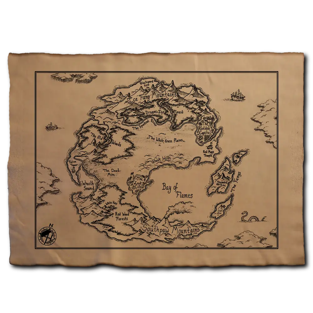 Cloth Map - Lost Isle image 0