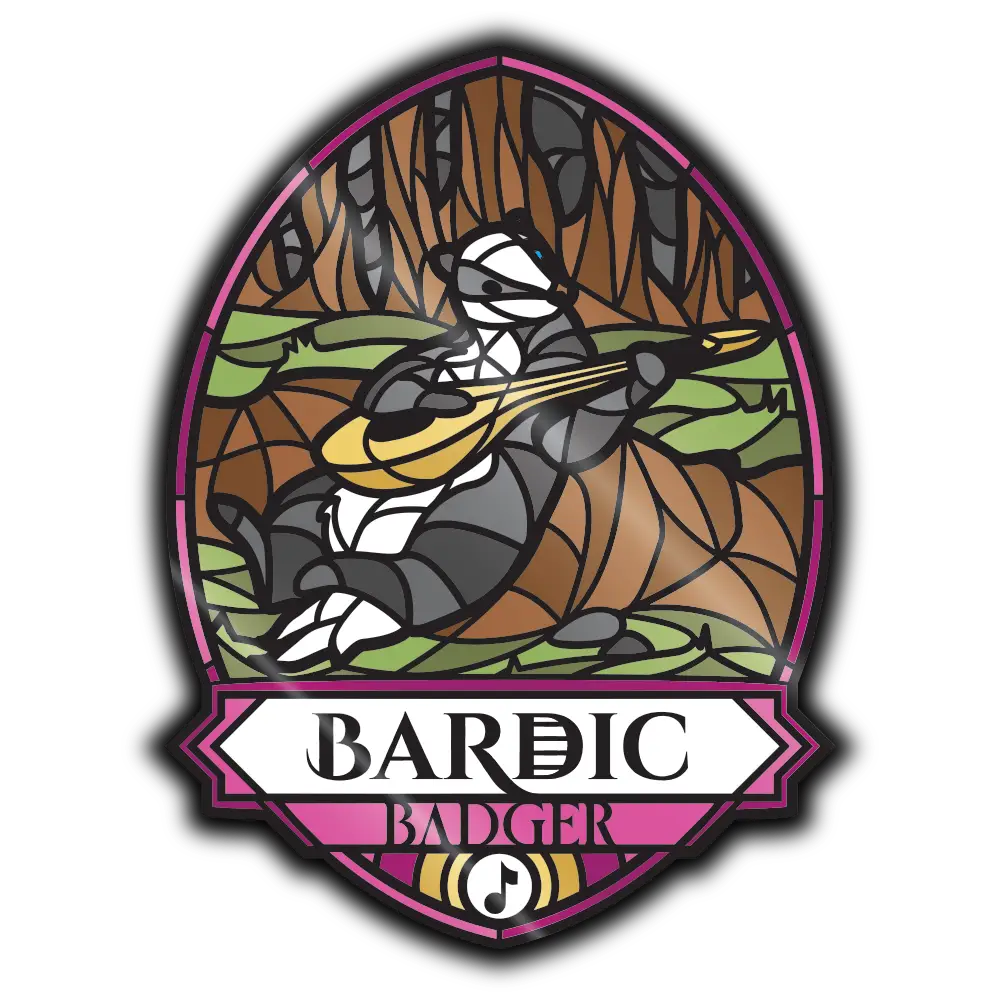 Pin - Bardic Badger image 0