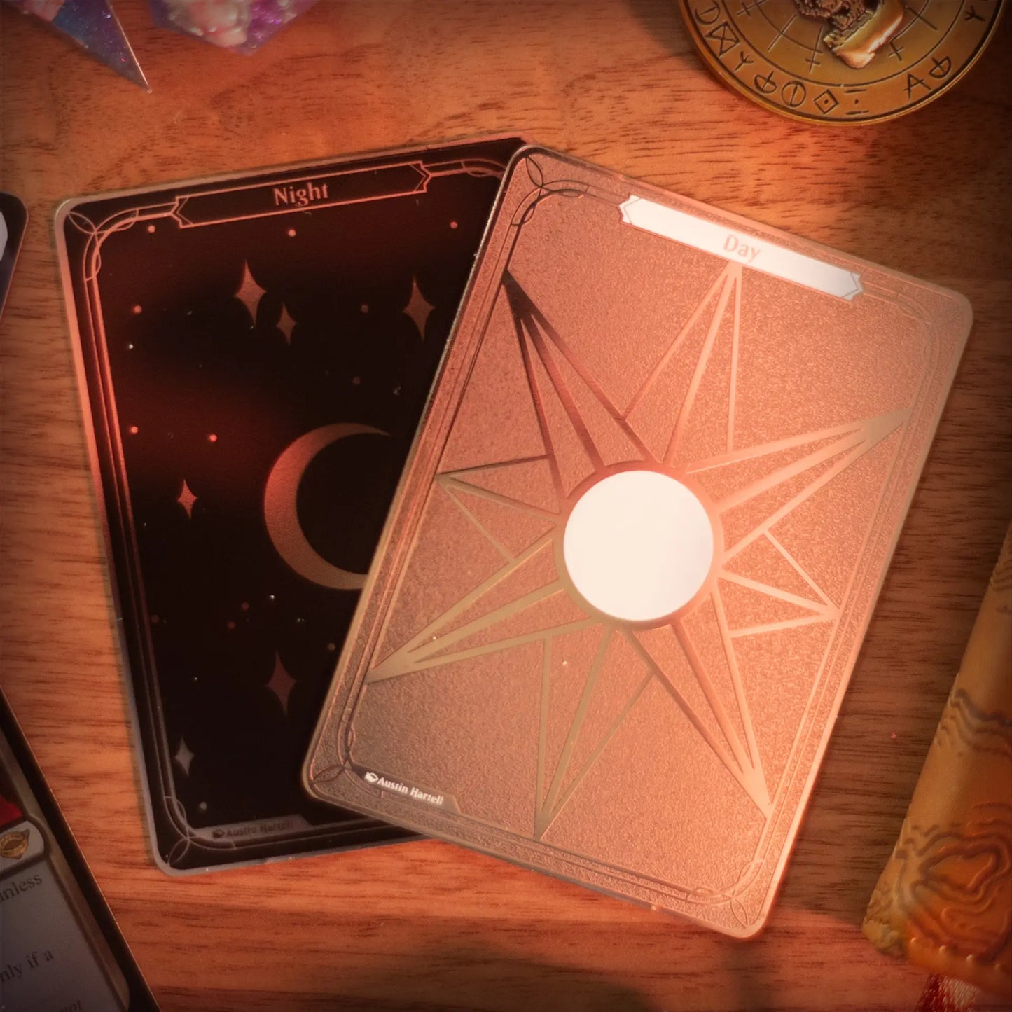Lux Metal Token - Sun/Moon image 1