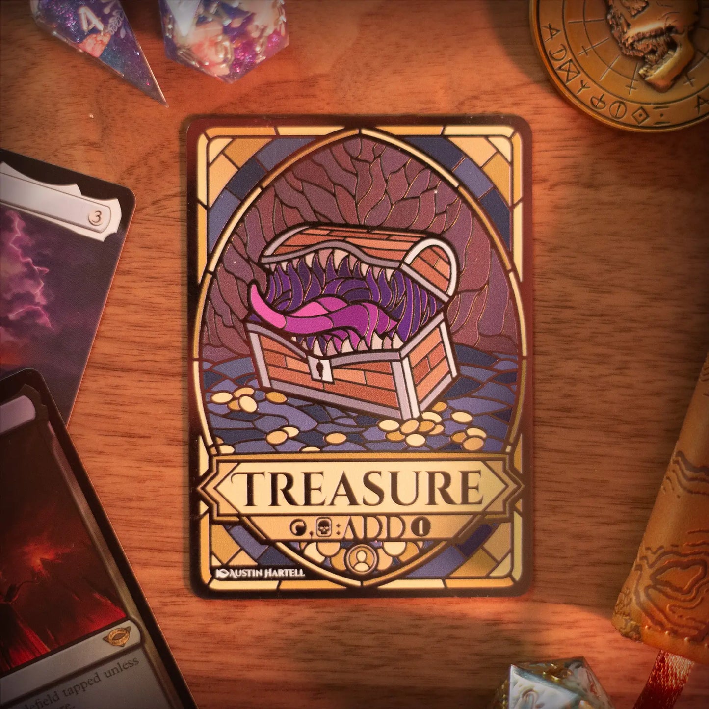 Lux Metal Token - Treasure(Mimick) image 1