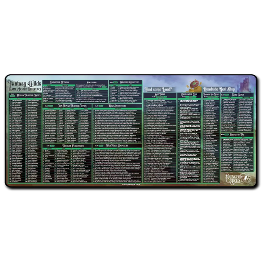 Playmat - Fantasy Wilds Reference(XXL) image 0