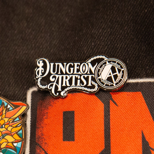 Pin - Dungeon Artist(White)