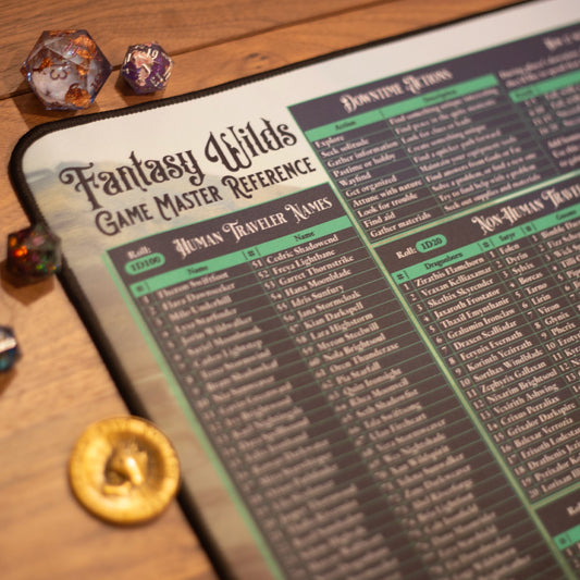 Playmat - Fantasy Wilds Reference(XXL)