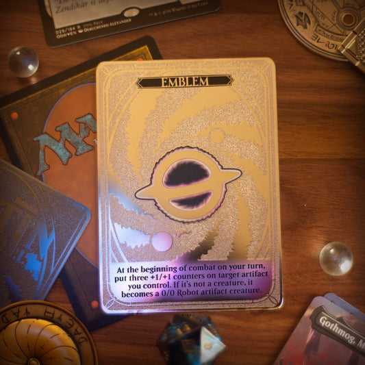 Metal MTG Emblem - Tezzeret