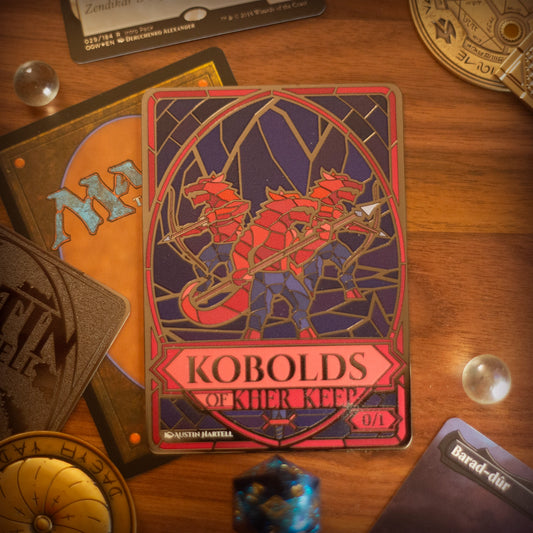 Metal MTG Token - Kobold