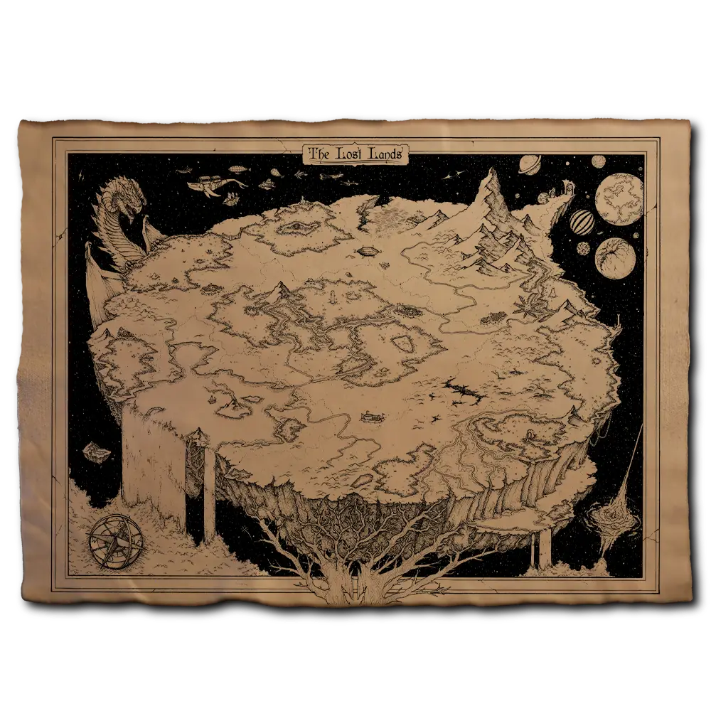 Cloth Map - Lost Lands image 0