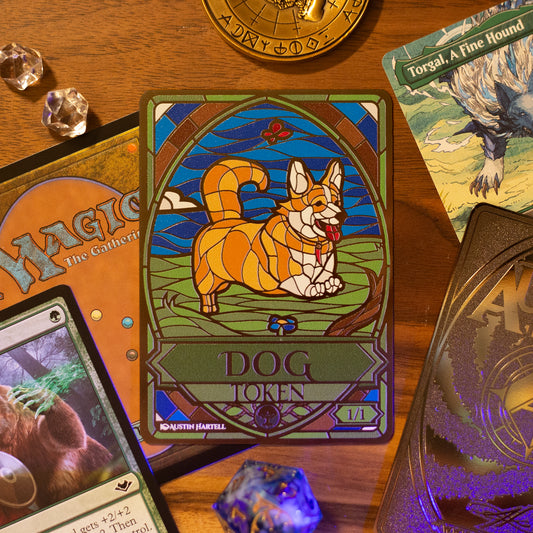 Lux Metal Token - Dog image 0