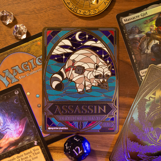 Lux Metal Token - Assassin image 0