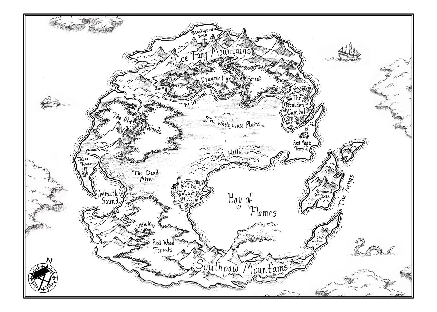 Cloth Map - Lost Isle image 3