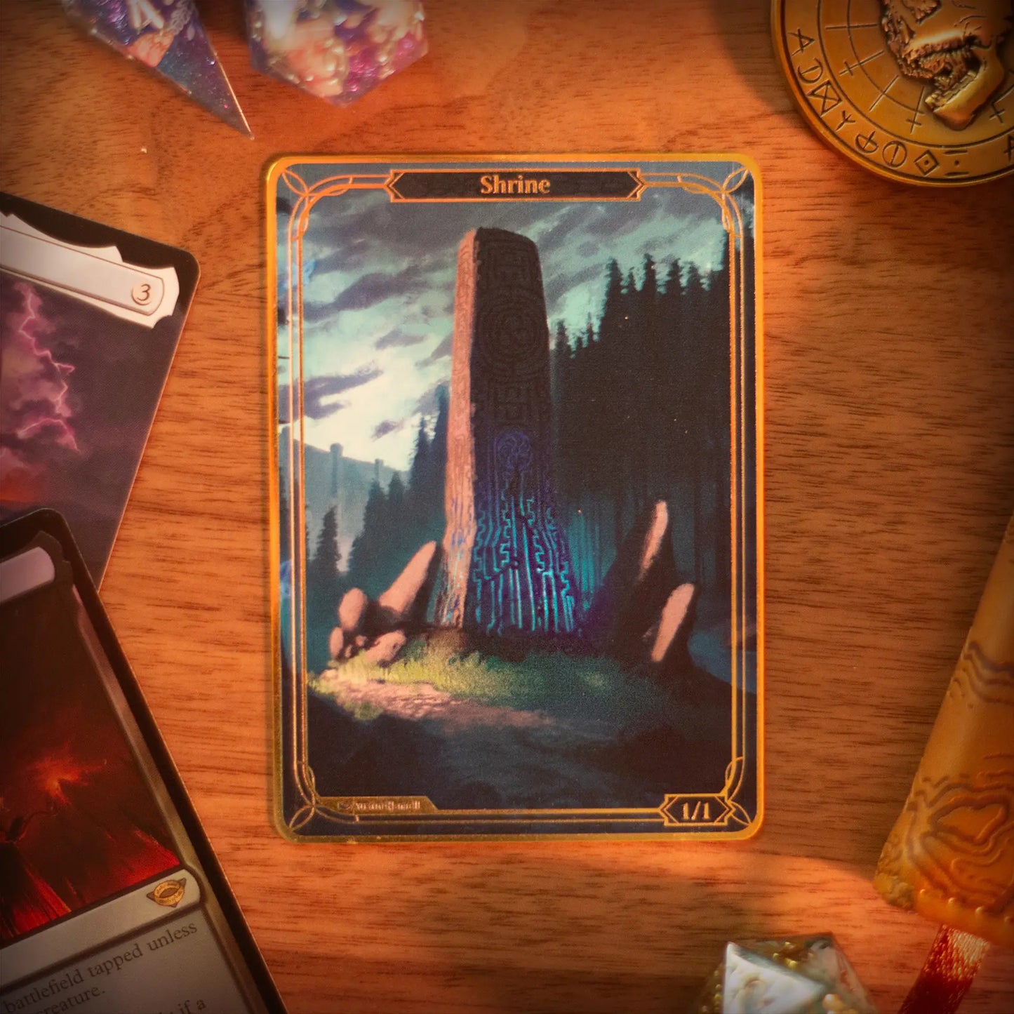 Lux Metal Token - Shrine image 1