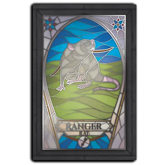Postcard - Class-y Critters: Ranger Rat image 0