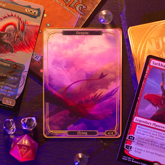 Lux Metal Token - Dragon image 0