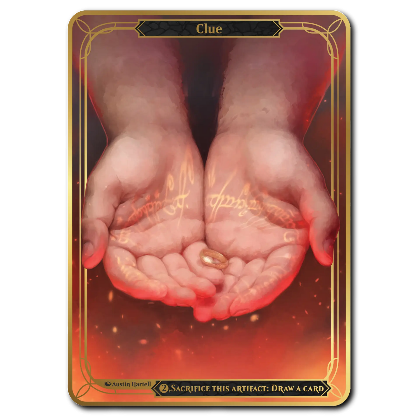 Lux Metal Token - Clue image 2
