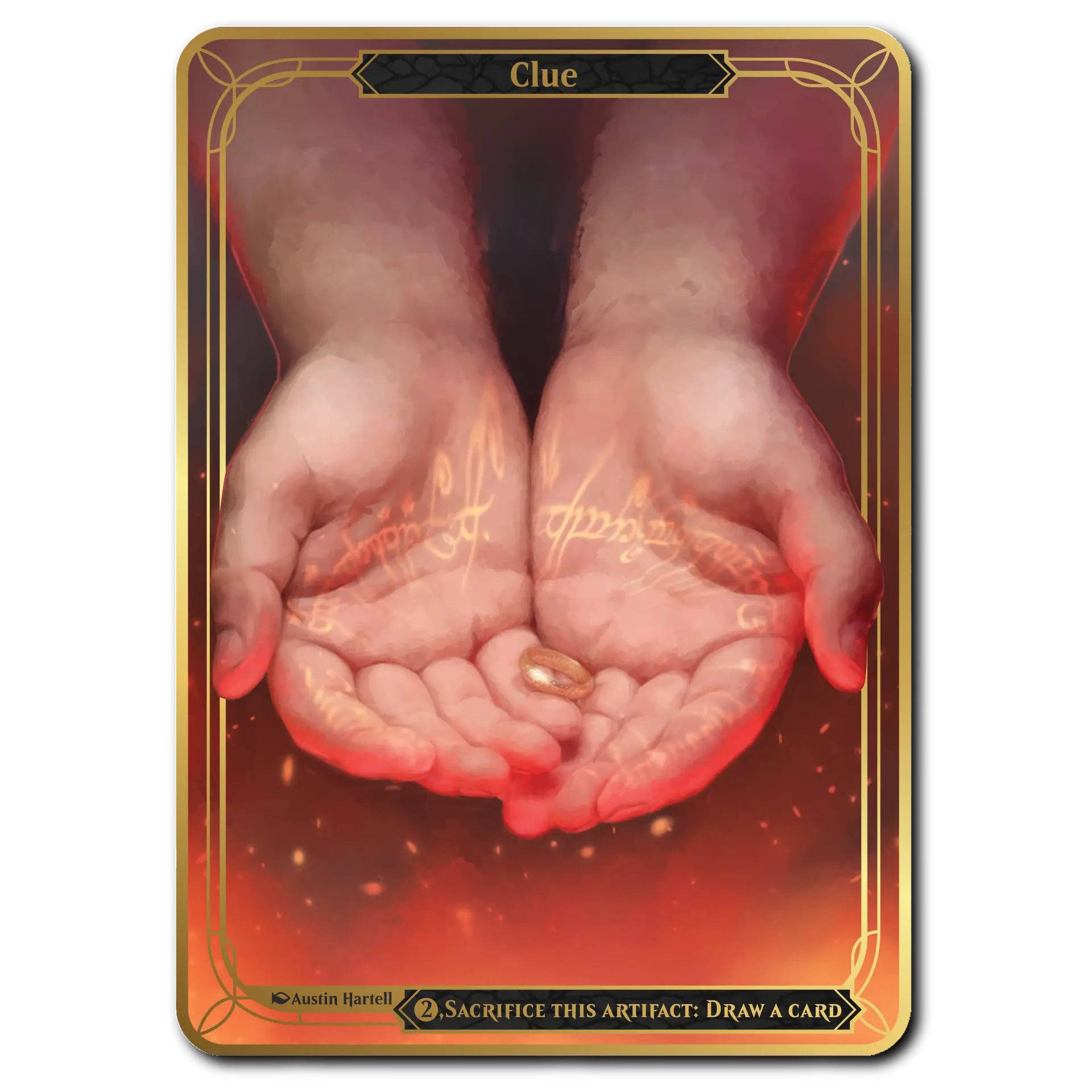 Lux Metal Token - Clue image 2