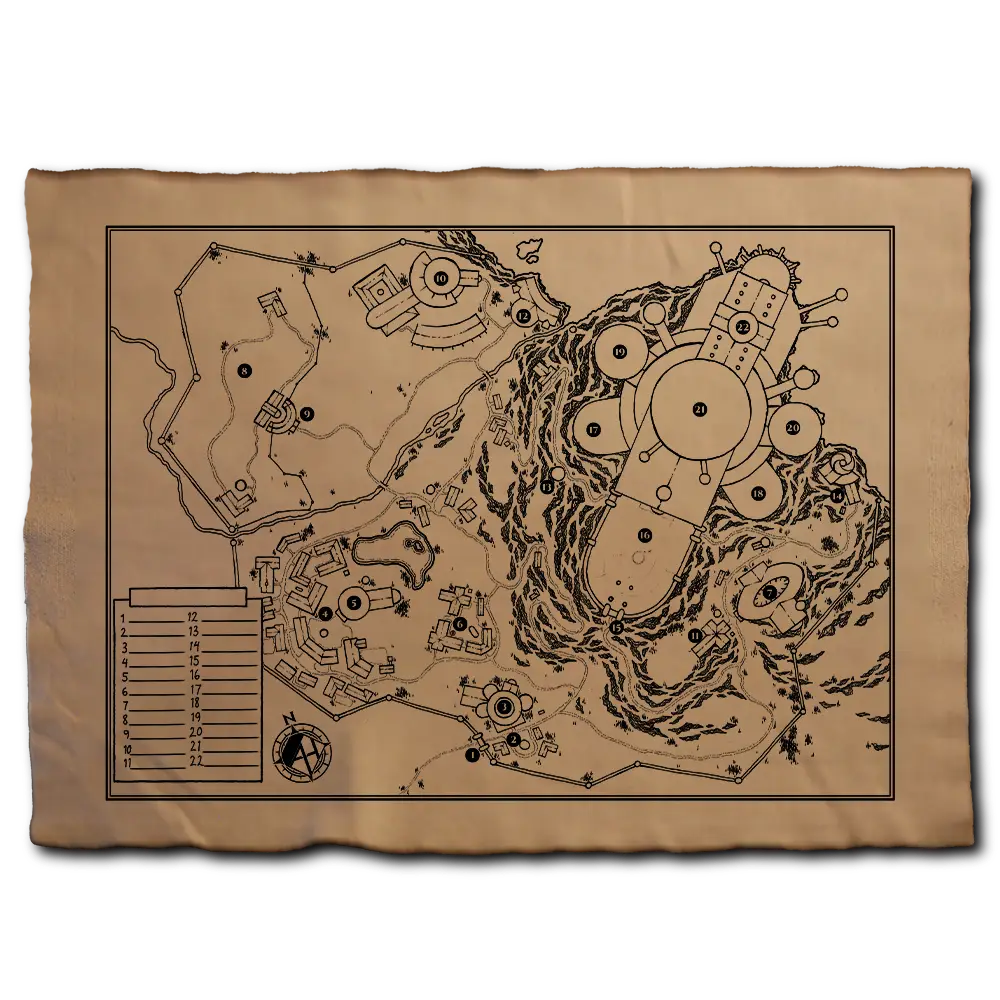 Cloth Map - Fill-In Keep image 0